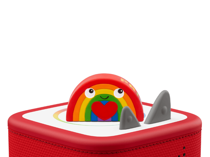 Favorite Tales: Pride Tonie on a Red Toniebox