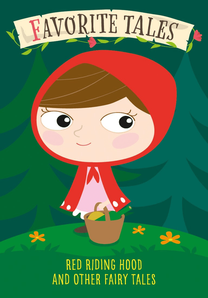 Favourite Tales: Red Riding Hood and Other Fairy Tale Stories Tonie | Illustration