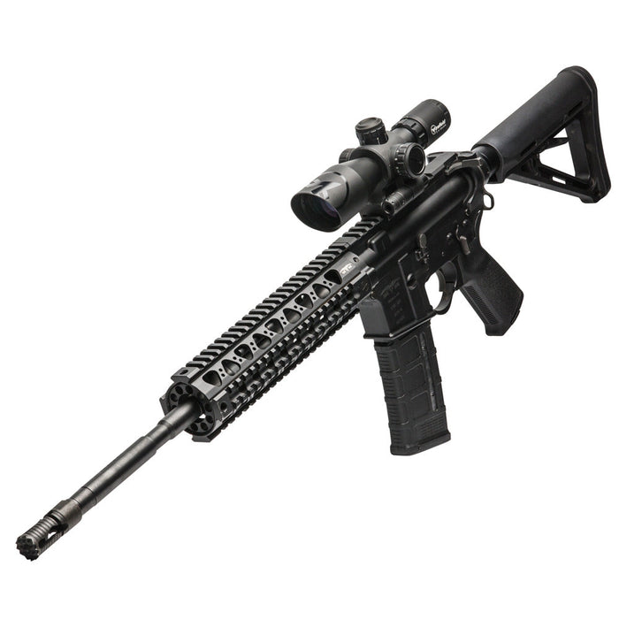 Firefield Barrage 2.5-10x40 Riflescope with Green Laser-Optics Force