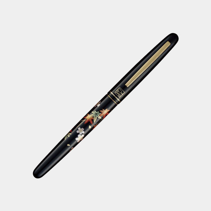[FOUNTAIN BRUSH PEN] MAKIE STORY CHERRY BLOSSOMS BLACK | CALLIGRAPHY SUPPLIES & BRUSH PENS | KURETAKE