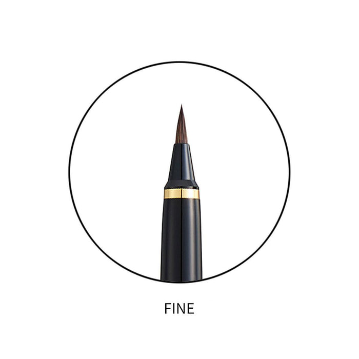 [FOUNTAIN BRUSH PEN] YUME GINGA – GENUINE LEATHER (BLACK) | CALLIGRAPHY SUPPLIES & BRUSH PENS | KURETAKE