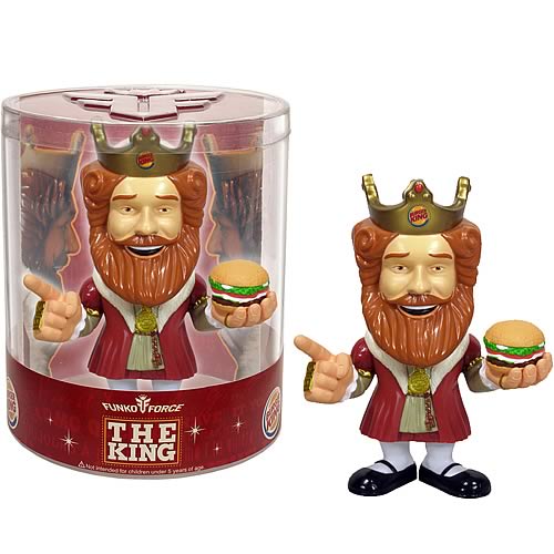 Funko Force Ad Icons The Burger King Purple Rare