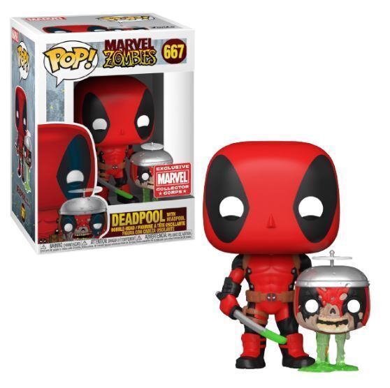 Deadpool with Headpool (Marvel Collector Corps)