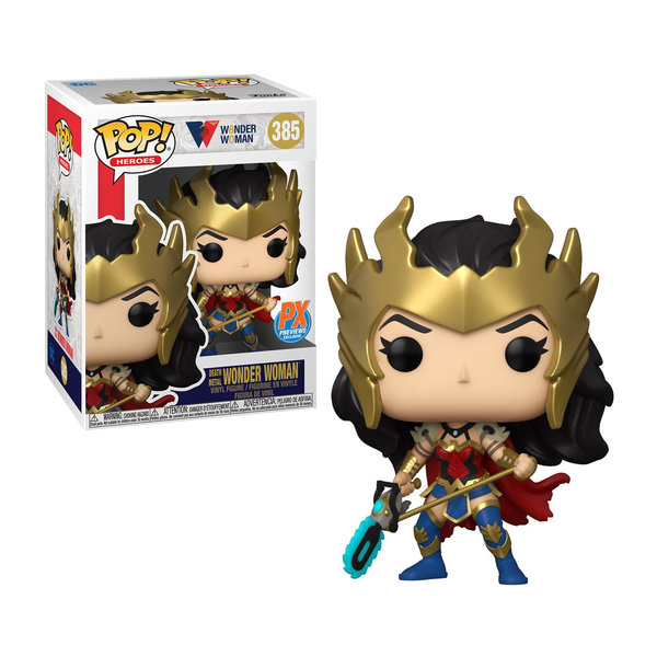 Funko Pop Death Metal Wonder Woman PX Previews