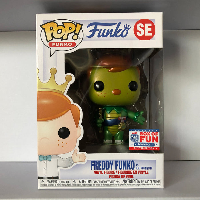 Funko Pop Freddy Funko as H.R. Pufnstuf METALLIC Box of Fun LE 2000