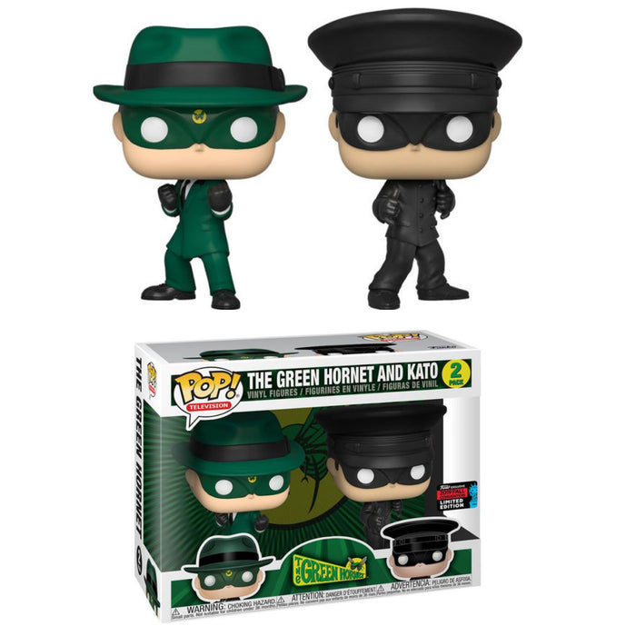 Funko Pop Funko Pop 2 Pack The Green Hornet and Kato NYCC Exclusive Rare Grail Vaulted Vinyl Toy Art Figure