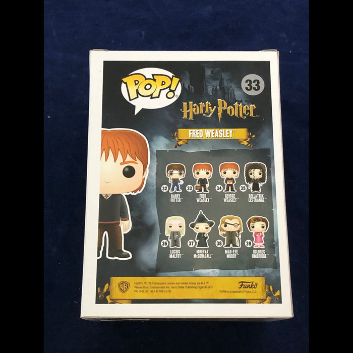 Funko Pop Harry Potter Fred Weasley #33