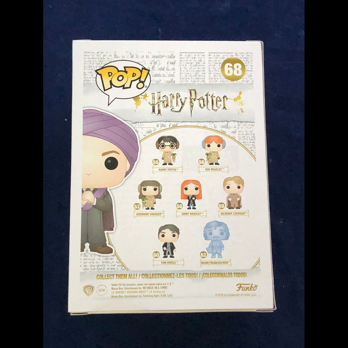 Funko Pop Harry Potter Professor Quirrell Fall Convention
