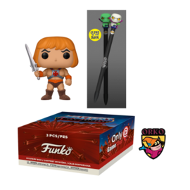 He-Man (Raising Sword) (Flocked) (Game Stop) Box