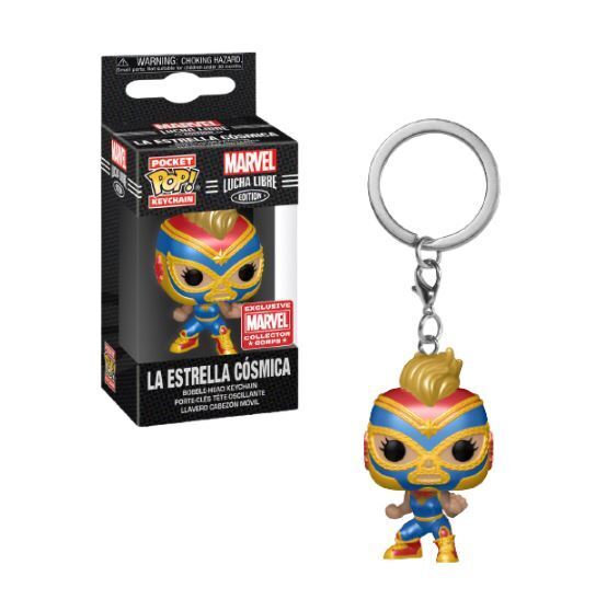 Pop Keychains - La Estrella Cosmica (Metallic) Keychain