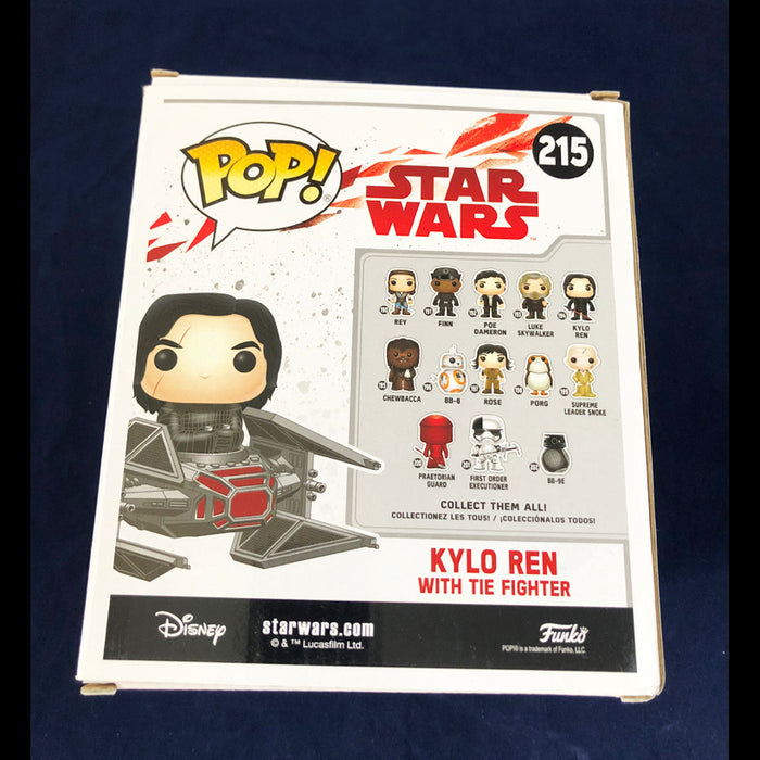 Funko Pop Kylo Ren With TIE Fighter
