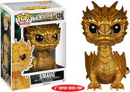 Funko Pop Lord of the Rings 6 inch Smaug Gold Hot Topic