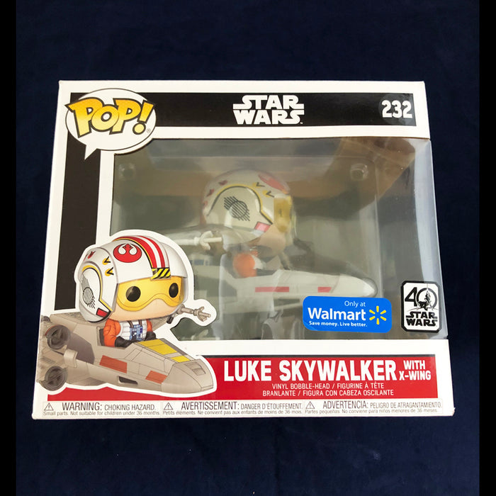Funko Pop Luke Skywalker with X-Wing Walmart Exclusive