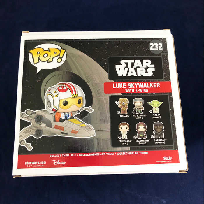 Funko Pop Luke Skywalker with X-Wing Walmart Exclusive