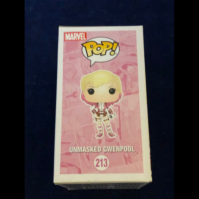 Funko Pop Marvel Gwenpool Unmasked Walgreens
