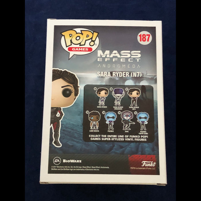 Funko Pop Mass Effect Sara Ryder N7 Best Buy