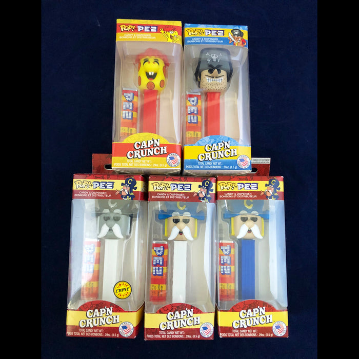 Funko Pop Pez Ad Icons Captain Crunch Set of 5 Pez Dispensers