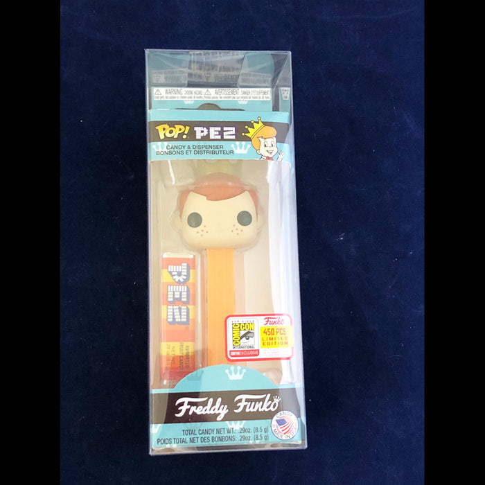 Funko Pop Pez Freddy Funko Orange Fundays 2018 LE 450 pcs Rare Grail Vaulted Pez Dispenser