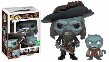 Pirates of the Caribbean - Cursed Barbossa 208 (Shared) *8/10 box*