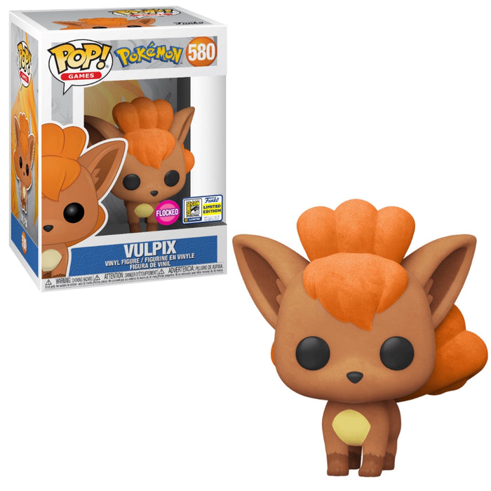 Pokemon - Vulpix Flocked (SDCC Sticker)