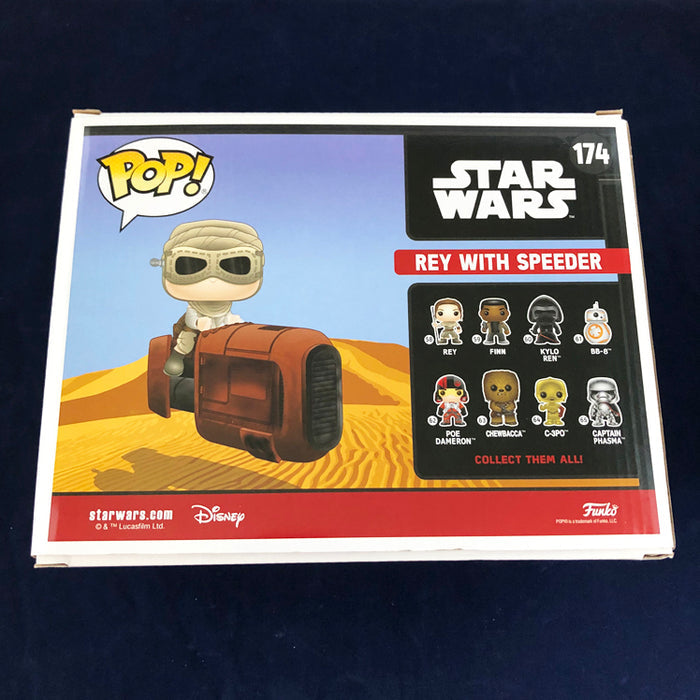 Funko Pop Rey with Speeder Galactic Convention