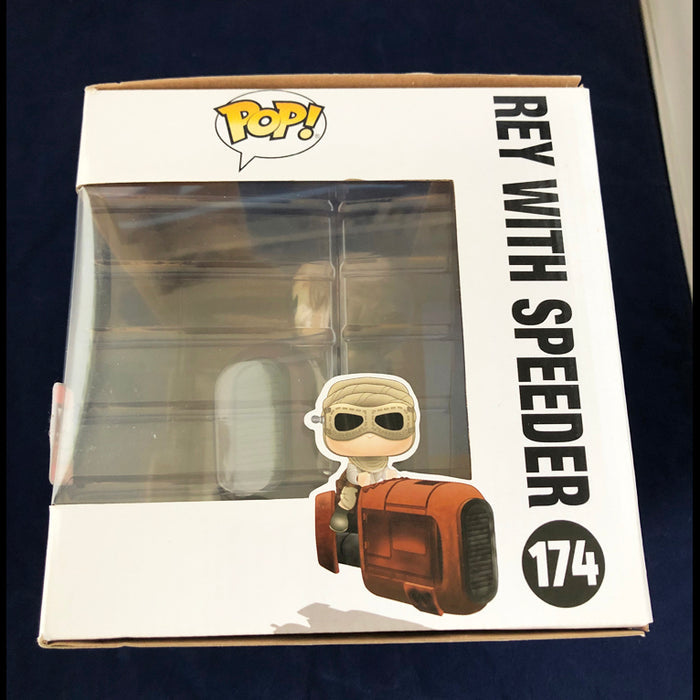 Funko Pop Rey with Speeder Galactic Convention