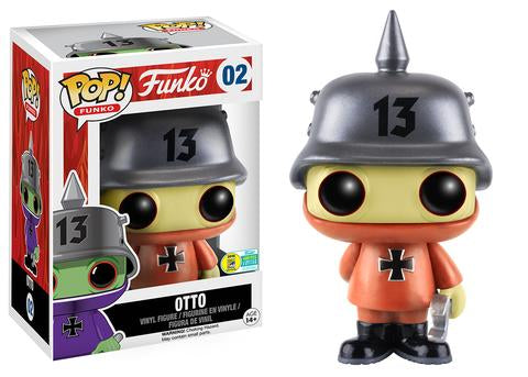 Funko Pop Spastik Plastik Otto Orange SDCC 2016 LE 480 pc in a Pop Stack