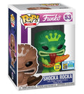 Funko Pop Spastik Plastik Shocka Rocka Green Glow in the Dark SDCC Sticker LE 400