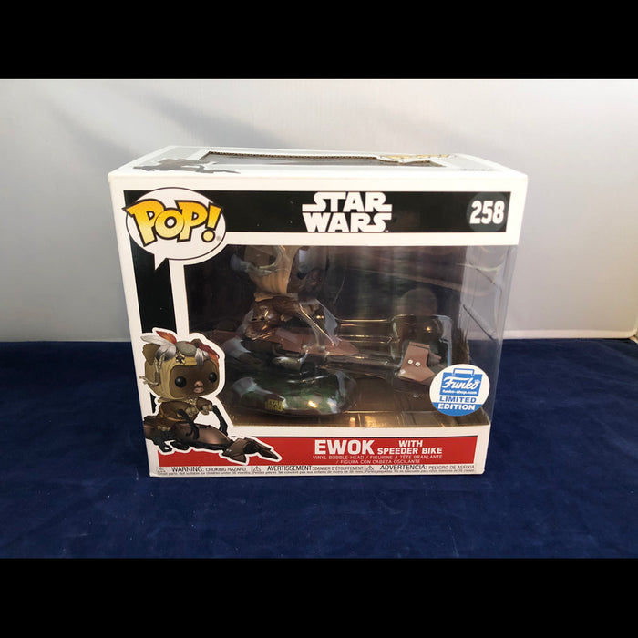 Funko Pop Star Wars Ewok With Speeder Bike Funko Shop