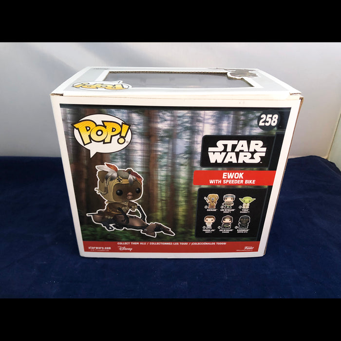 Funko Pop Star Wars Ewok With Speeder Bike Funko Shop