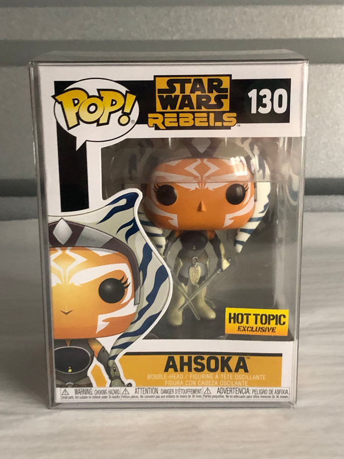 Funko Pop Star Wars Rebels Ahsoka #130 Hot Topic 2021