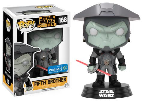 Funko Pop Star Wars Rebels Fifth Brother #168 Walmart, No Sticker