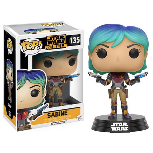 Funko Pop Star Wars Rebels Sabine #135
