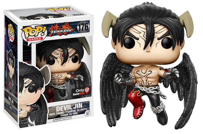 Funko Pop Tekken Devil Jin GameStop