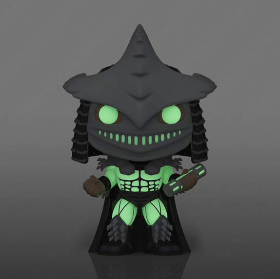 Funko Pop TMNT Shredder with Weapon Glow in the Dark Funko Shop