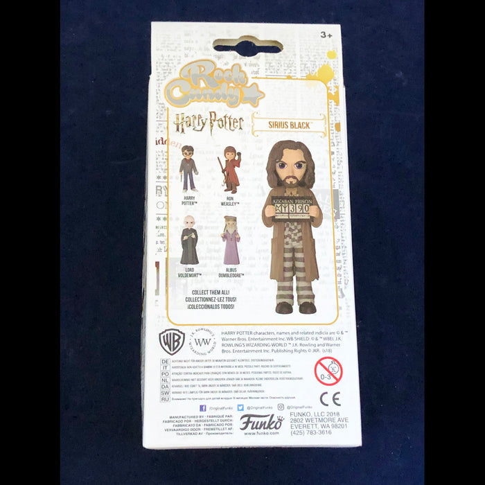 Funko Rock Candy Harry Potter Sirius Black Funko Shop Exclusive Rare Vaulted Vinyl Toy Art Figure