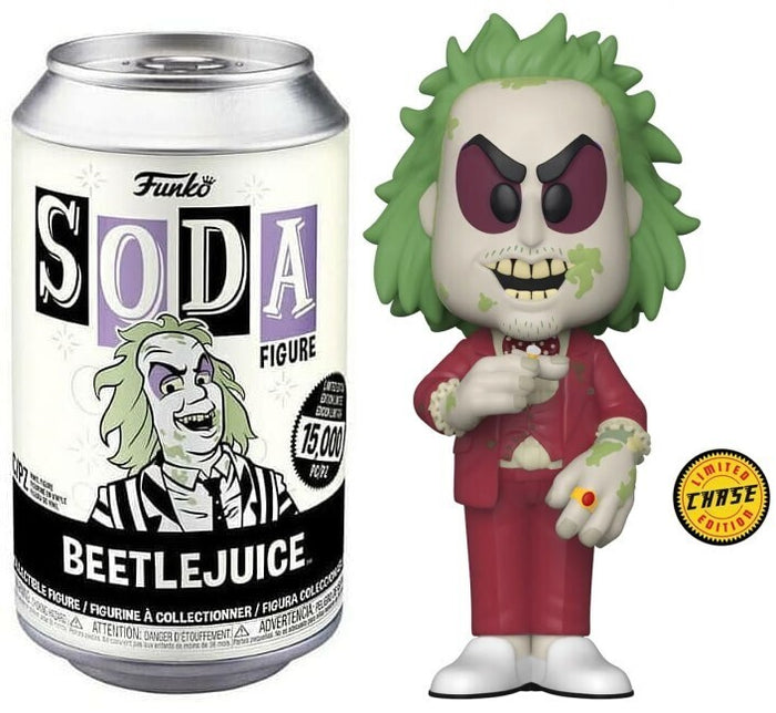 Funko Soda Beetlejuice Wedding CHASE Rare Grail Vaulted Vinyl Toy Art Figure