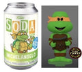 Funko Soda TMNT Teenage Mutant Ninja Turtles Michelangelo Glow in the Dark CHASE Rare Grail Vaulted Vinyl Toy Art Figure