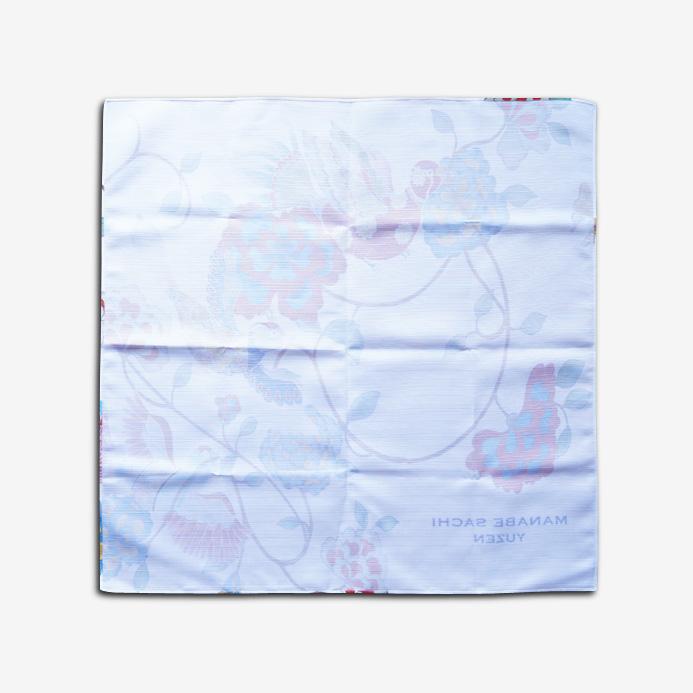 [FUROSHIKI] KEMONODE WHITE (L) | MORPHOSHERE | KYOTO YUZEN DYEING