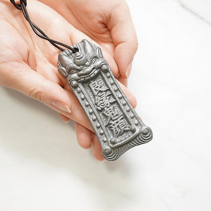 [GARGOYLE (GARGOYLE STATUE) AMULET] KIGAN-MORI (MATCHMAKING) | ONIGAWARA IEMORICRAFTS | SANSHU ONIGAWARA CRAFTS | ONIGAWARA IEMORI