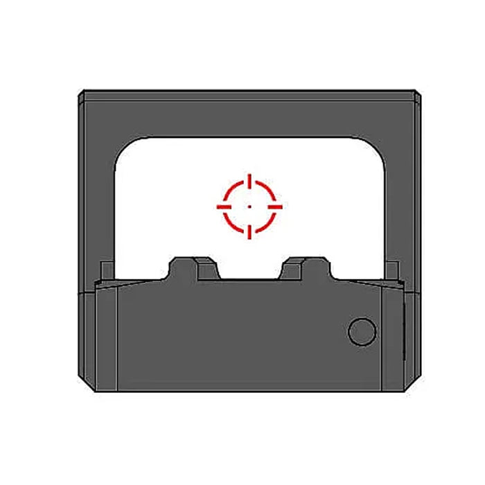 Red circle w dot