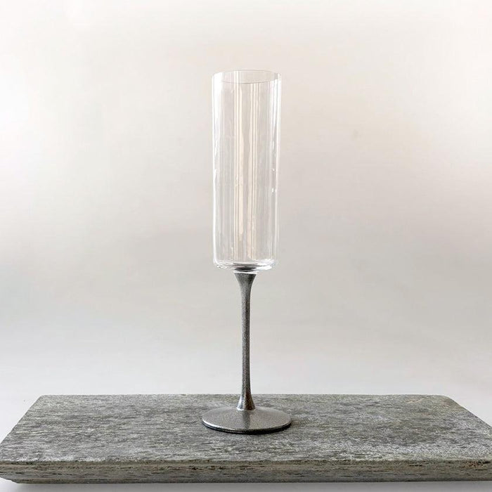CHAMPAGNE GLASS (SILVER)