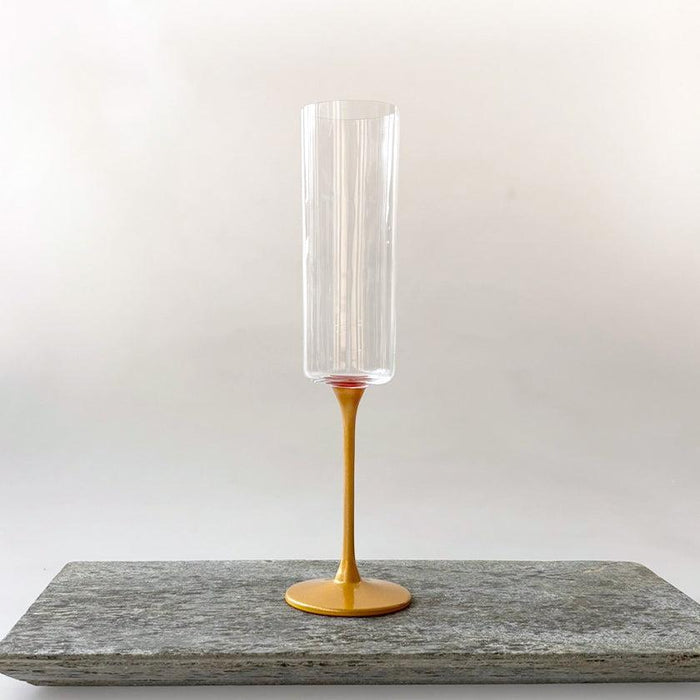 CHAMPAGNE GLASS (GOLD)