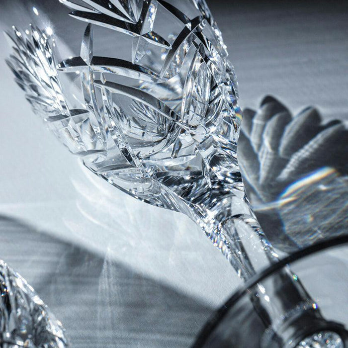 [GLASS] PAIR OF CHAMPAGNE GLASSES 'BONARU' | CRYSTAL GLASS | KAGAMI CRYSTAL