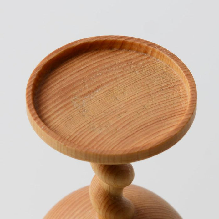 [GLASS] WINE GLASS WOODEN TWIST GOBLET | WOODWORKING | KINO-SACHI