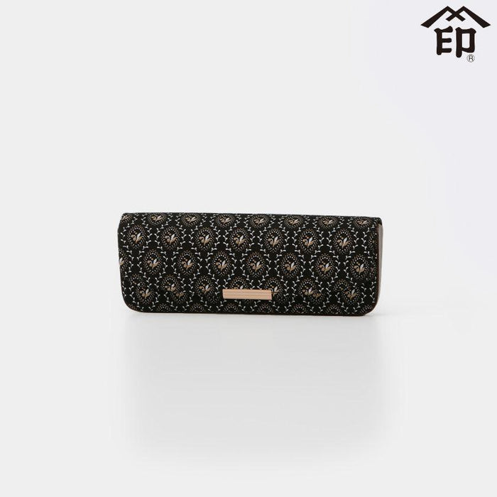 [GLASSES CASE] SHIRABE 7007 | KOUSHU INDEN (LACQUERED DEERSKIN CRAFTS)| INDEN-YA