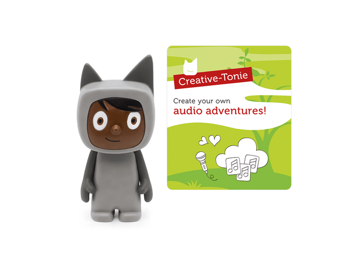Gray with Dark Hue Creative-Tonie with a branded content card