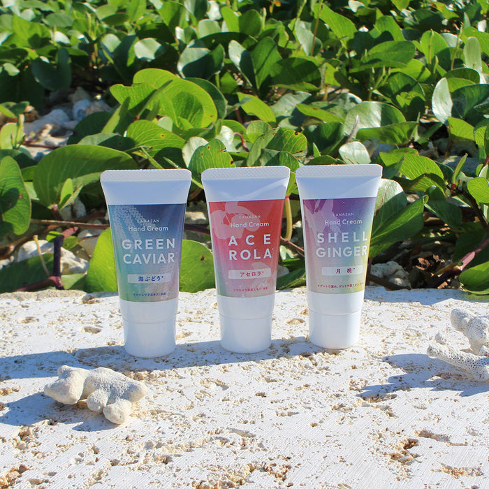 [HAND CREAM] NATURE CREAM &nbsp|&nbsp TREASURES OF OKINAWA &nbsp|&nbsp KANASAN