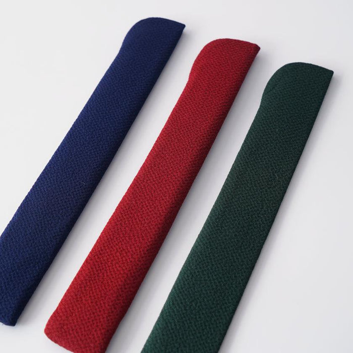 [HAND FAN BAG] NAVY  (UP TO ABOUT 10.24 IN. IN LENGTH) | KYOTO FOLDING FANS | OHNISHI TSUNE SHOTEN