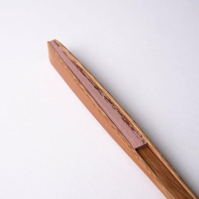 [HAND FAN] HAKUSAI GRAYISH PINK 6.5 SUN | KYOTO FOLDING FANS| YASUTO YONEHARA